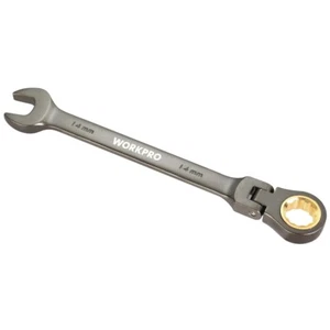 WORKPRO 14mm Flex-Head Ratcheting Wrench Metric Cr-V Alloy 72-Teeth 12-Point NEW - Picture 1 of 8