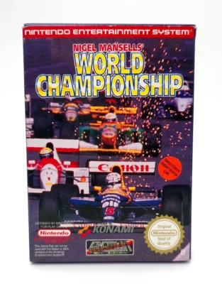 Nigel Mansell's World Championship Nintendo NES 🏆 Sammler 🏆 - Bild 1 von 4