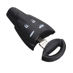 4 Button Remote Key Fob Case Shell uncut blade for SAAB 93 95 9-3 9-5 - Picture 1 of 1