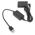 5‑5.5V USB Drive Kabel Mobile Netzteil DC Kuppler LP‑E12 Dummy Batterie F SGH