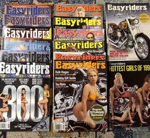 1998 Easyrider Motorcycle Biker Magazines -FULL YEAR-12 Issues +2 Supplement  - Imagen 1 de 11