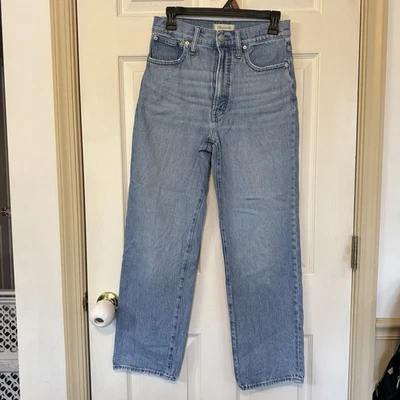 Madewell идеальный винтажный прямой Jean света стирка джинсовой ткани размер 27 высоты - Изображение 1 из 4