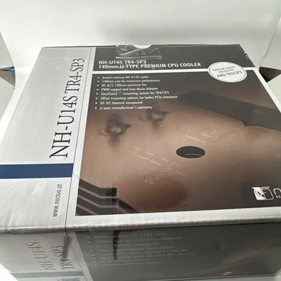 NEW NH-U14S TR4-SP3, Premium-CPU Cooler for AMD sTRX4/TR4/SP3 (140mm, Brown) - Image 1 of 2