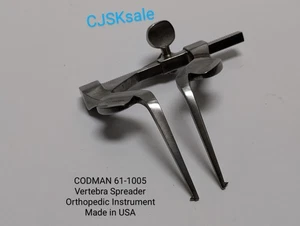 CODMAN 61-1005 Vertebra Spreader Orthopedic Instrument Made In USA (USED). - Picture 1 of 9
