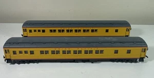 Rivarossi HO Union Pacific Pullman Passenger 3722 Lot Of 2 Italy - Picture 1 of 12