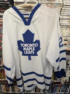 Autographed Shayne Corson Toronto Maple Leafs Jersey Size XL CCM Air Knit Rare - Picture 1 of 8