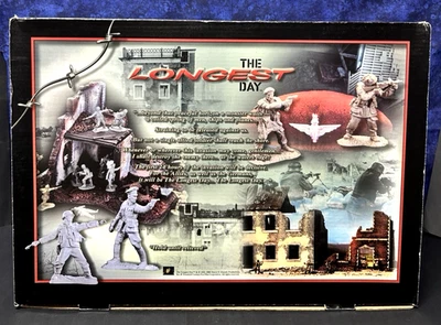 Conte WWII 最长的一天玩具套装 #2 Bunkers-3 坦克陷阱带组织盒无士兵 — 第 1/4 张图片