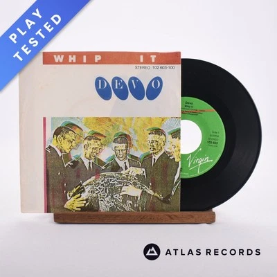 Devo - Whip It - 7" Vinyl Record - VG+/EX - Image 1 of 4