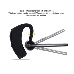 BT Earpiece Multifunction Noise Canceling Hands Free Call Built In Mic Single CB - Zdjęcie 1 z 24