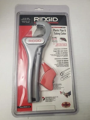 RIDGID Extreme Duty Plastic Pipe & Tubing Cutter. Model PC-1375. Brand New - Image 1 of 4