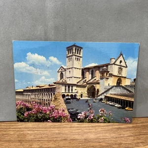 CARTOLINA COLORI COLLEZIONE ASSISI BASILICA DI S. FRANCESCO - Imagen 1 de 2