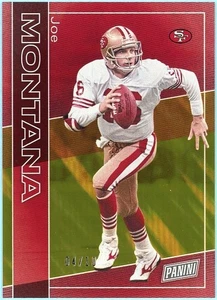 JOE MONTANA 2025 Panini - The National #26 GOLD /10 NSCC Silver Pack Redemption - Picture 1 of 2