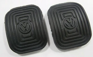 Clutch Brake Pedal Pads Compatible w/ Volkswagen T1 Bug & Super Beetle 1946-1979 - Picture 1 of 2