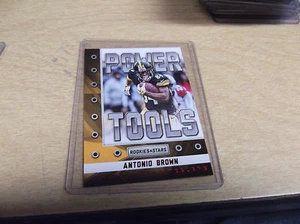 ANTONIO BROWN 2016 ROOKIES & STARS #13 POWER TOOLS INSERT STEELERS - Picture 1 of 1