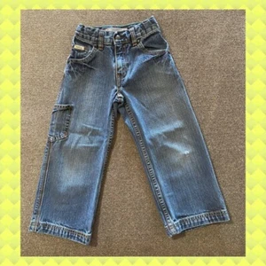 Boys Distressed Jeans Size 5 Reg Signature Levi Strauss  - Picture 1 of 5