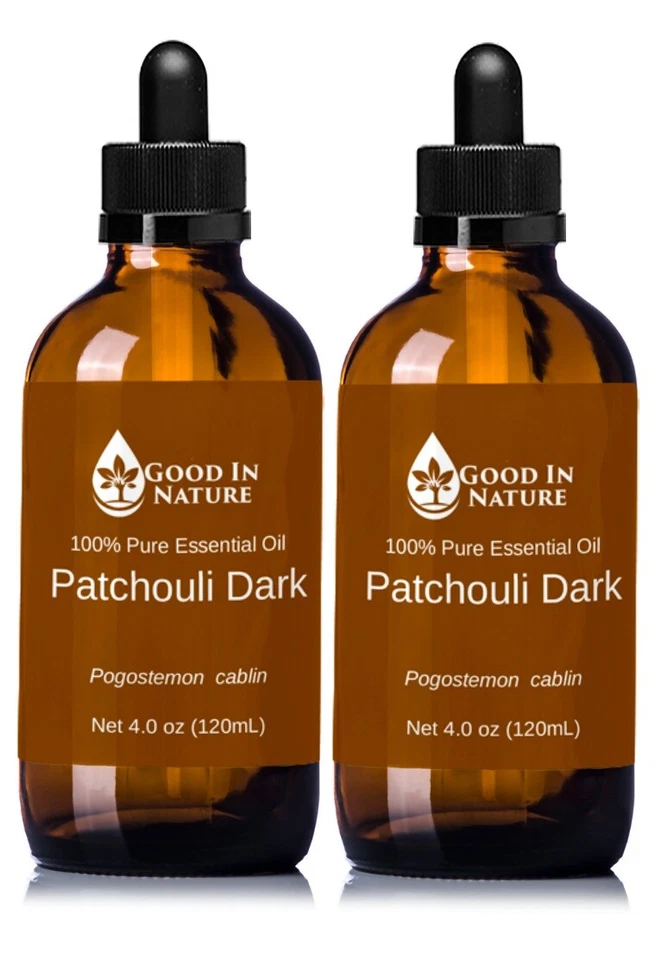 Patchouli Dark Essential Oil Aged 100 Pure Natural Aromatherapy Good in Nature