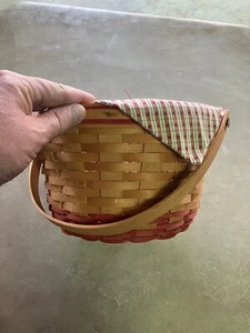 Collectible Handmade Longaberger Basket - Picture 1 of 8