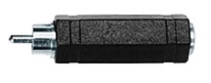 1 PIEZA - ADAPTADOR CONECTOR MACHO RCA A CONECTOR HEMBRA MONO 1/4" # MA-50 - Imagen 1 de 2
