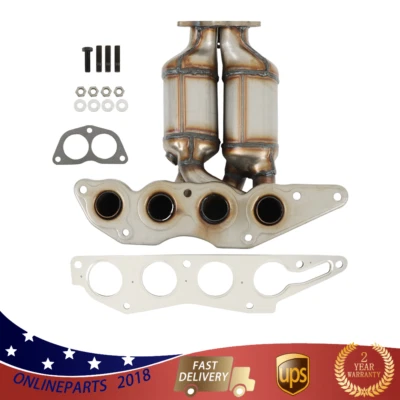 Colector de escape convertidor catalítico 16573 para Mitsubishi Eclipse 2,4 L 2006-2012 Foto 1 de 4