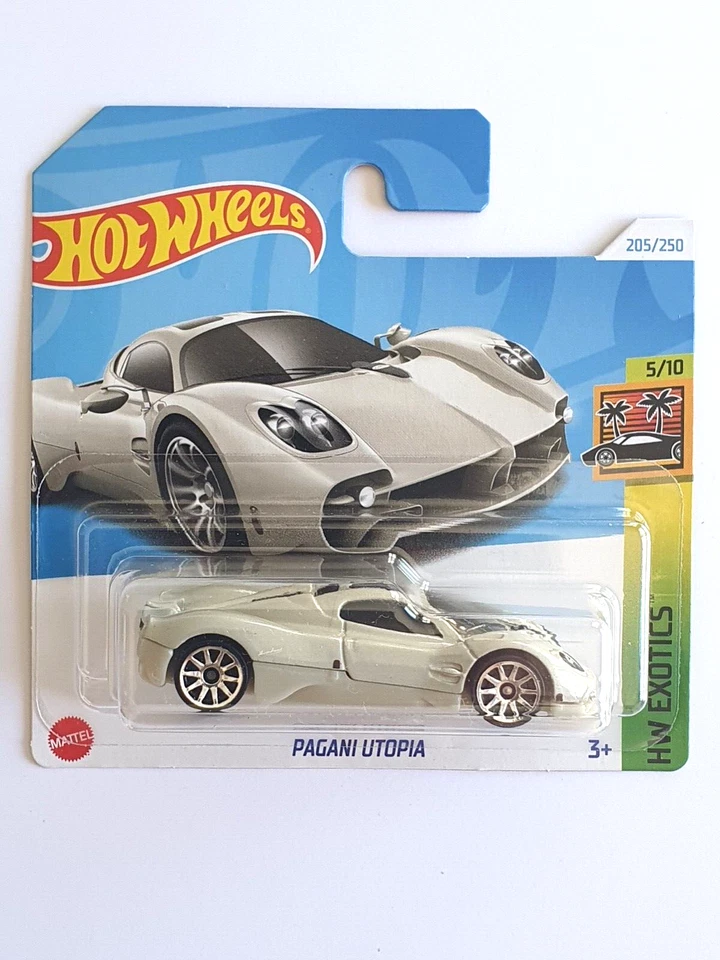 MINIATURE HOT WHEELS 1/64 PAGANI UTOPIA HW EXOTICS 2024 - Photo 1/1