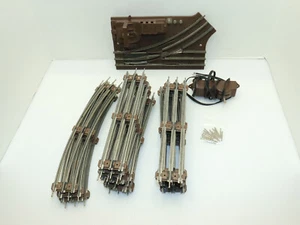 Vintage Lionel O27 Gauge Track 4 Curve 15 Straight Remote Control Switch Left - Picture 1 of 18