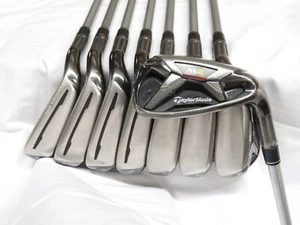 Used TaylorMade M2 Iron Set 4-PW,AW KBS Tour C-Taper 120 Stiff Steel Shafts S - Picture 1 of 8