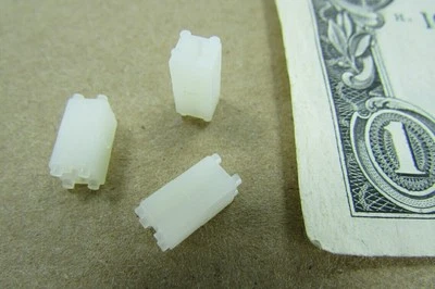 100 Bivar 6/6 Nylon 5MM LED Mounts, PCB Posts Spacers Standoffs Bushings 461-400 - Image 1 of 4