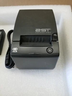 NCR RealPOS 7198 Two Sided Thermal Receipt Label Printer 7198-2003-9001  - Image 1 of 4