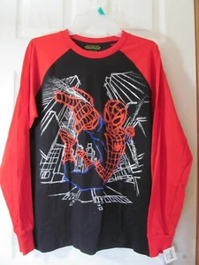 NUEVA CON ETIQUETAS CAMISETA PARA NIÑO MARVEL ULTIMATE SPIDERMAN MANGA LARGA SPIDERMAN ESTAMPADO GRÁFICO - Imagen 1 de 6