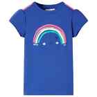 Kids' T-shirt Short Sleeves Children's T Shirt Tee Kids' Top Rainbow Print vidaX