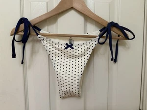 Victorias Secret PINK Swim Cheeky String Bikini Bottom - Size Large - NWT! - Picture 1 of 6