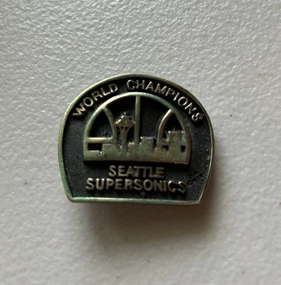 1979 Solid Bronze Seattle Sonics Belt Buckle Numbered Heritage Mint - Image 1 of 2