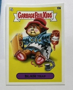 2022 Garbage Pail Kids Book Worms Gross Adaptions Blair Trap 17a Paddington Bear - Picture 1 of 1