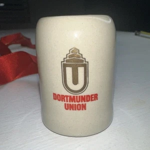 Vintage Dortmunder Union German Stoneware Beer Mug 1.5 OZ - Picture 1 of 8