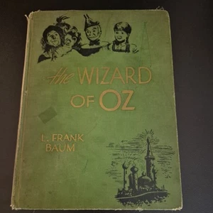 The New Wizard Of Oz by L. Frank Baum 1944 Vintage Hardcover - Imagen 1 de 18