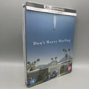 Dont Worry Darling Steelbook Blu ray 4K UltraHD - Picture 1 of 7