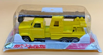 Majorette 283 Crane Truck Boxed France 1:100 Vintage Diecast Gift VGC - Image 1 of 4