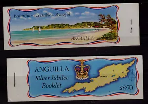 ANGUILLA SCOTT# 274a BOOKLET PANE CONTAINS 2 PANES SCOTT# 271-274 - Picture 1 of 1