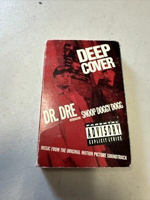Dr. Dre Snoop Dogg Deep Cover Cassette Single Death Row Records EXTREMELY RARE - Image 1 of 4