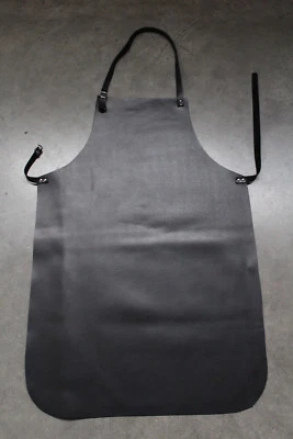 Delantal De Cuero Verdadero Para Asar, Cocinar, Forjar, Carpintería 65x100 - Imagen 1 de 3