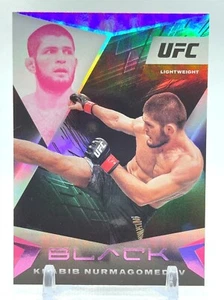 Panini Chronicles 2021 negro UFC Khabib Nurmagomedov #106 rosa paralelo novato - Imagen 1 de 2