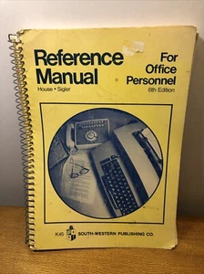 Reference Manual For Office Use 6th Edition 1981 Writing Manual Textbook. - Picture 1 of 8