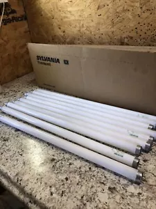 9 Sylvania Bulbs F017 835 XP ECO Octron XP T8 Medium Bipin 17W 3500K - Picture 1 of 4