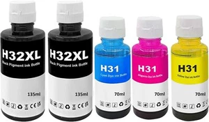 Refill Ink Bottle Compatible with HP 31 32XL 32 XL Work with Smart Tank 7301 ... - Picture 1 of 6