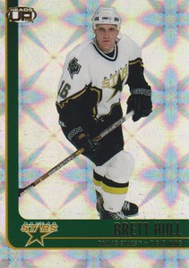 2001-02 Pacific Heads Up Hockey #30 Brett Hull Dallas Stars