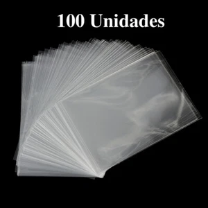 100 BOLSAS DE CELOFAN 8 X 20 CM SIN CIERRE BOLSAS DE CELOFAN REGALO ENVOLTORIO - Imagen 1 de 1