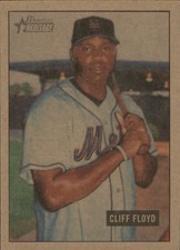 2005 Bowman Heritage Baseball Mahogany #107 Cliff Floyd New York Mets