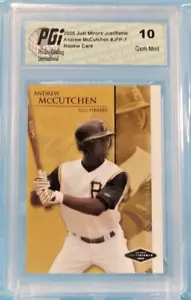 2005 Just Minors Justifiable JFP7-ANDREW McCUTCHEN RC 2013 MVP - Pristine 10 MT - Picture 1 of 2