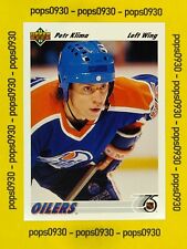 Petr Klima, Edmonton Oilers, 1991, Upper Deck, #111