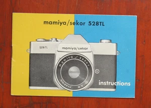 LIBRO DE INSTRUCCIONES MAMIYA 528TL/148589 - Imagen 1 de 1